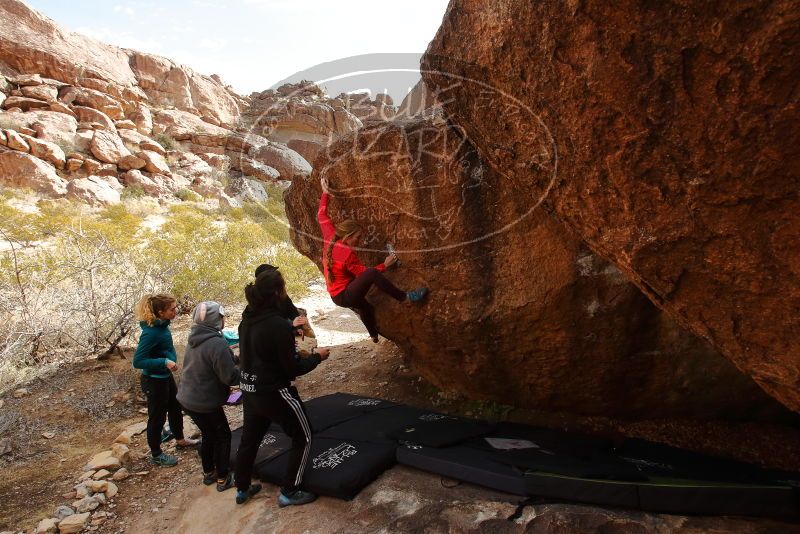 Bouldering in Hueco Tanks on 12/19/2019 with Blue Lizard Climbing and Yoga

Filename: SRM_20191219_1235270.jpg
Aperture: f/9.0
Shutter Speed: 1/250
Body: Canon EOS-1D Mark II
Lens: Canon EF 16-35mm f/2.8 L