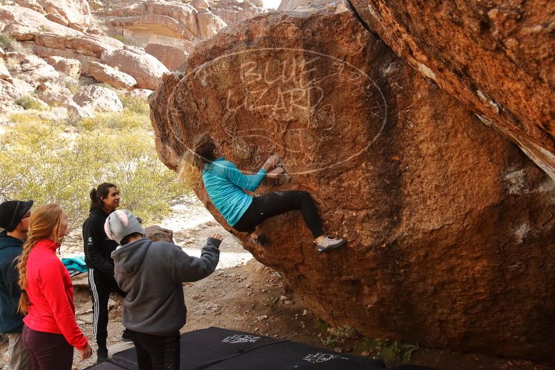 Bouldering in Hueco Tanks on 12/19/2019 with Blue Lizard Climbing and Yoga

Filename: SRM_20191219_1244230.jpg
Aperture: f/7.1
Shutter Speed: 1/250
Body: Canon EOS-1D Mark II
Lens: Canon EF 16-35mm f/2.8 L