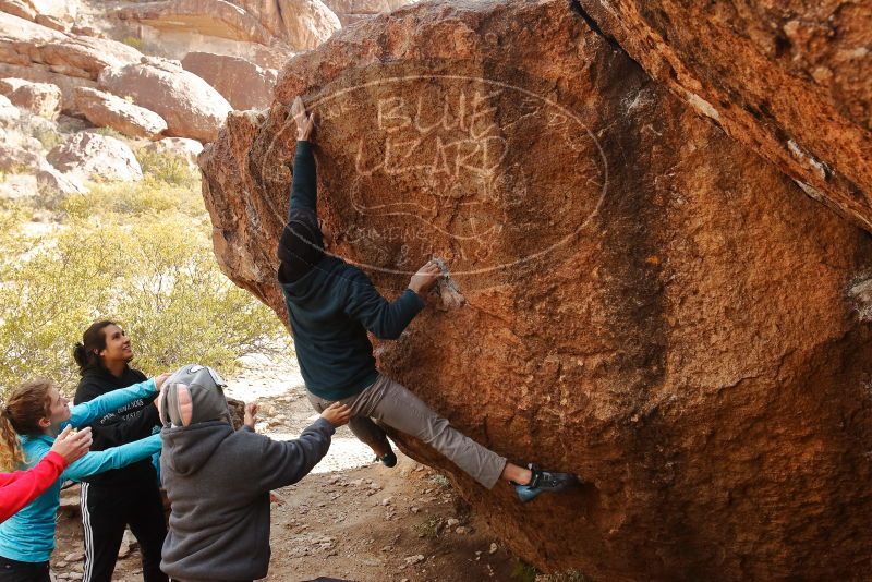 Bouldering in Hueco Tanks on 12/19/2019 with Blue Lizard Climbing and Yoga

Filename: SRM_20191219_1246030.jpg
Aperture: f/7.1
Shutter Speed: 1/250
Body: Canon EOS-1D Mark II
Lens: Canon EF 16-35mm f/2.8 L