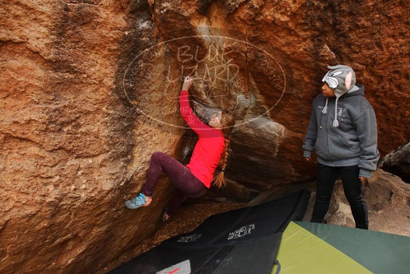 Bouldering in Hueco Tanks on 12/19/2019 with Blue Lizard Climbing and Yoga

Filename: SRM_20191219_1303170.jpg
Aperture: f/5.0
Shutter Speed: 1/250
Body: Canon EOS-1D Mark II
Lens: Canon EF 16-35mm f/2.8 L