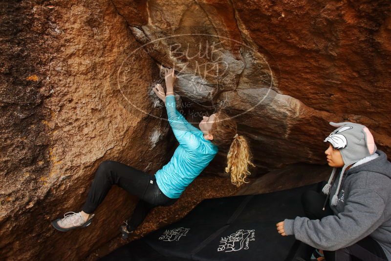 Bouldering in Hueco Tanks on 12/19/2019 with Blue Lizard Climbing and Yoga

Filename: SRM_20191219_1306110.jpg
Aperture: f/5.0
Shutter Speed: 1/250
Body: Canon EOS-1D Mark II
Lens: Canon EF 16-35mm f/2.8 L