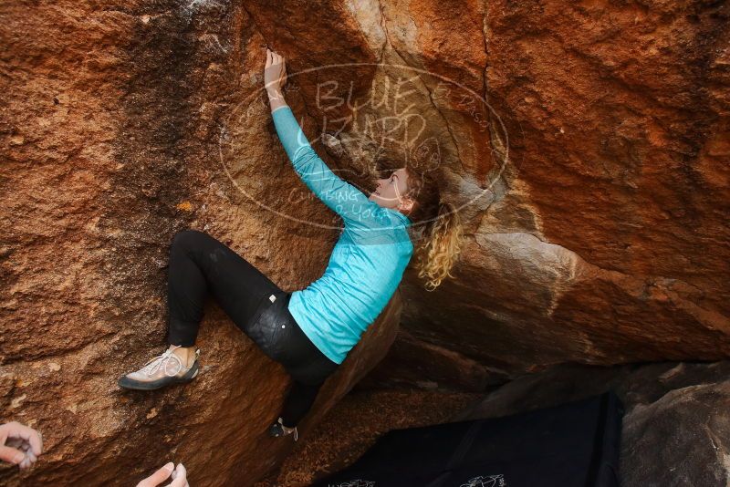 Bouldering in Hueco Tanks on 12/19/2019 with Blue Lizard Climbing and Yoga

Filename: SRM_20191219_1343301.jpg
Aperture: f/6.3
Shutter Speed: 1/250
Body: Canon EOS-1D Mark II
Lens: Canon EF 16-35mm f/2.8 L