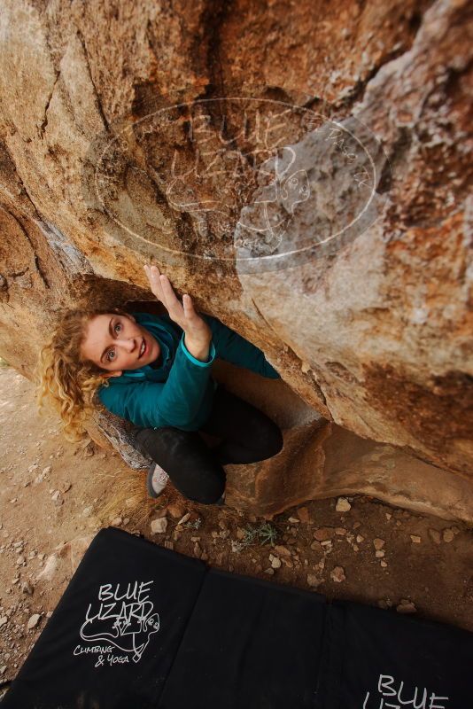 Bouldering in Hueco Tanks on 12/19/2019 with Blue Lizard Climbing and Yoga
Filename: SRM_20191219_1359120.jpg
Aperture: f/8.0
Shutter Speed: 1/200
Body: Canon EOS-1D Mark II
Lens: Canon EF 16-35mm f/2.8 L