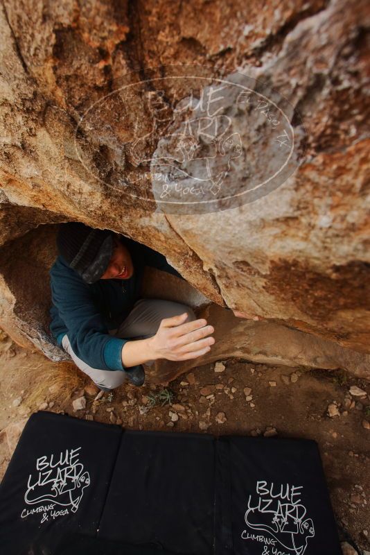 Bouldering in Hueco Tanks on 12/19/2019 with Blue Lizard Climbing and Yoga

Filename: SRM_20191219_1359370.jpg
Aperture: f/6.3
Shutter Speed: 1/250
Body: Canon EOS-1D Mark II
Lens: Canon EF 16-35mm f/2.8 L