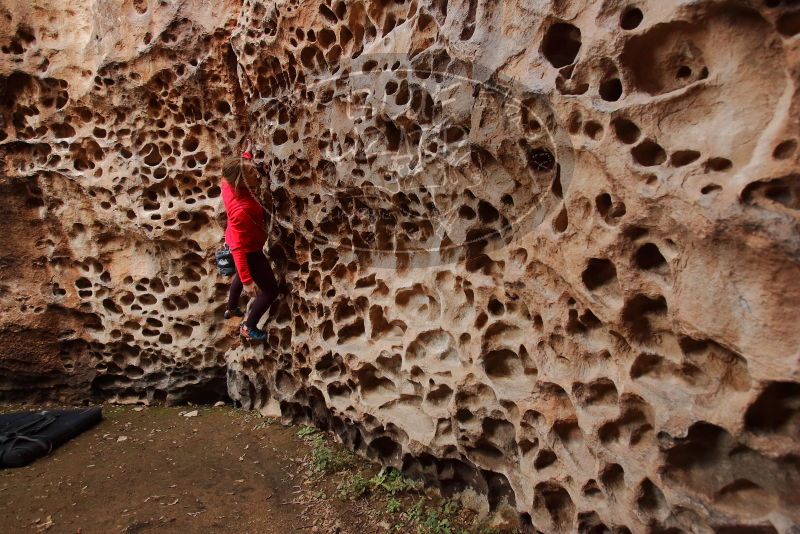 Bouldering in Hueco Tanks on 12/19/2019 with Blue Lizard Climbing and Yoga
Filename: SRM_20191219_1616540.jpg
Aperture: f/4.0
Shutter Speed: 1/100
Body: Canon EOS-1D Mark II
Lens: Canon EF 16-35mm f/2.8 L