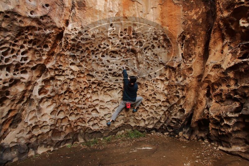 Bouldering in Hueco Tanks on 12/19/2019 with Blue Lizard Climbing and Yoga
Filename: SRM_20191219_1630300.jpg
Aperture: f/4.0
Shutter Speed: 1/100
Body: Canon EOS-1D Mark II
Lens: Canon EF 16-35mm f/2.8 L