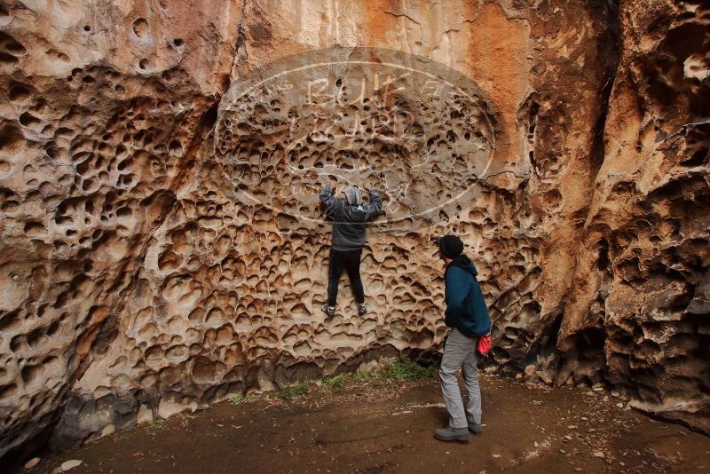Bouldering in Hueco Tanks on 12/19/2019 with Blue Lizard Climbing and Yoga
Filename: SRM_20191219_1639140.jpg
Aperture: f/4.0
Shutter Speed: 1/100
Body: Canon EOS-1D Mark II
Lens: Canon EF 16-35mm f/2.8 L