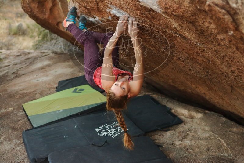 Bouldering in Hueco Tanks on 12/19/2019 with Blue Lizard Climbing and Yoga

Filename: SRM_20191219_1759460.jpg
Aperture: f/2.8
Shutter Speed: 1/250
Body: Canon EOS-1D Mark II
Lens: Canon EF 50mm f/1.8 II