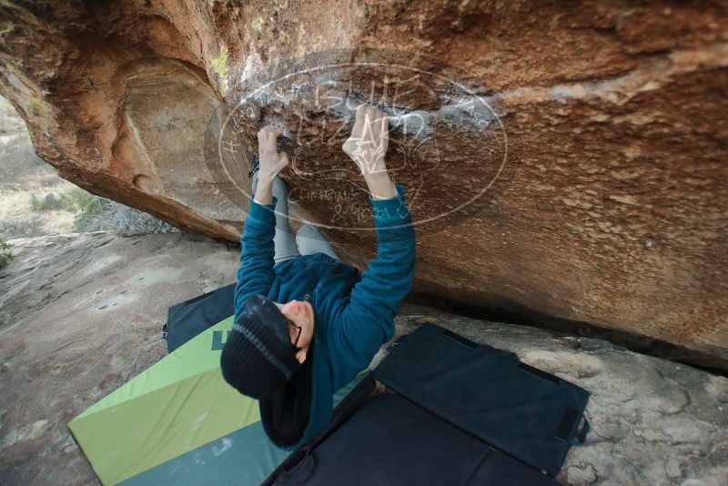 Bouldering in Hueco Tanks on 12/19/2019 with Blue Lizard Climbing and Yoga

Filename: SRM_20191219_1804330.jpg
Aperture: f/2.8
Shutter Speed: 1/160
Body: Canon EOS-1D Mark II
Lens: Canon EF 16-35mm f/2.8 L
