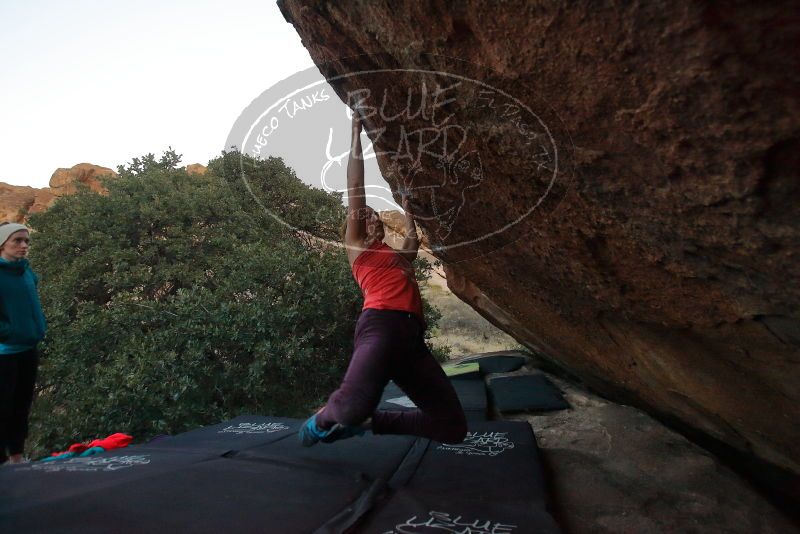 Bouldering in Hueco Tanks on 12/19/2019 with Blue Lizard Climbing and Yoga

Filename: SRM_20191219_1812154.jpg
Aperture: f/3.5
Shutter Speed: 1/250
Body: Canon EOS-1D Mark II
Lens: Canon EF 16-35mm f/2.8 L