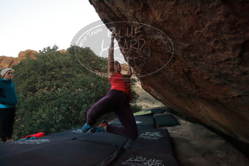 Bouldering in Hueco Tanks on 12/19/2019 with Blue Lizard Climbing and Yoga
Filename: SRM_20191219_1812155.jpg
Aperture: f/3.5
Shutter Speed: 1/250
Body: Canon EOS-1D Mark II
Lens: Canon EF 16-35mm f/2.8 L