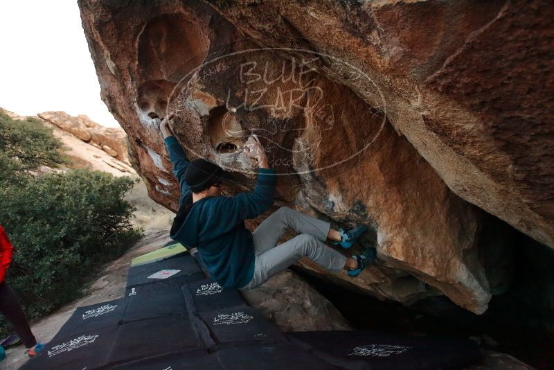 Bouldering in Hueco Tanks on 12/19/2019 with Blue Lizard Climbing and Yoga

Filename: SRM_20191219_1813440.jpg
Aperture: f/3.2
Shutter Speed: 1/250
Body: Canon EOS-1D Mark II
Lens: Canon EF 16-35mm f/2.8 L