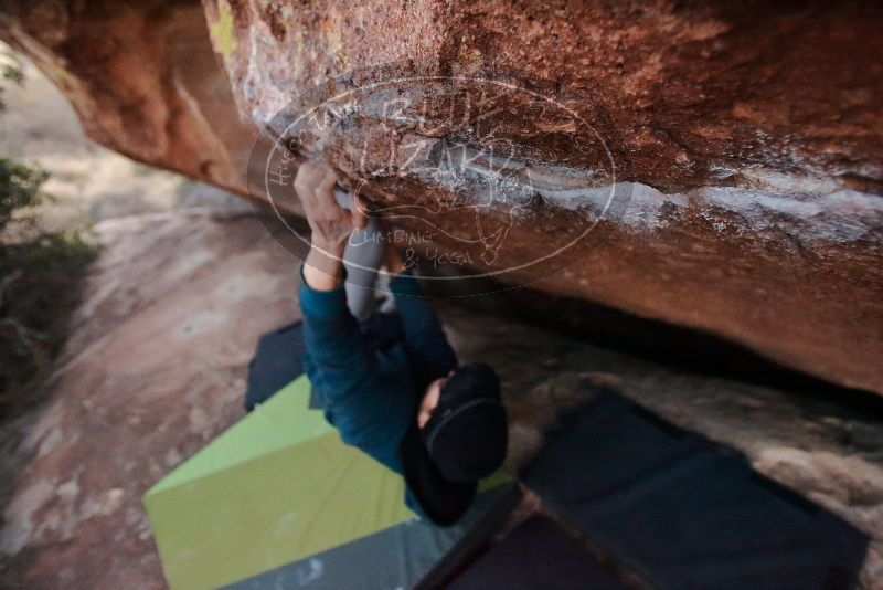 Bouldering in Hueco Tanks on 12/19/2019 with Blue Lizard Climbing and Yoga

Filename: SRM_20191219_1819100.jpg
Aperture: f/2.8
Shutter Speed: 1/100
Body: Canon EOS-1D Mark II
Lens: Canon EF 16-35mm f/2.8 L