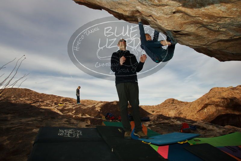 Bouldering in Hueco Tanks on 12/23/2019 with Blue Lizard Climbing and Yoga

Filename: SRM_20191223_1023170.jpg
Aperture: f/8.0
Shutter Speed: 1/250
Body: Canon EOS-1D Mark II
Lens: Canon EF 16-35mm f/2.8 L