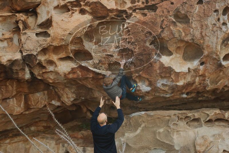 Bouldering in Hueco Tanks on 12/23/2019 with Blue Lizard Climbing and Yoga

Filename: SRM_20191223_1046060.jpg
Aperture: f/4.5
Shutter Speed: 1/500
Body: Canon EOS-1D Mark II
Lens: Canon EF 50mm f/1.8 II