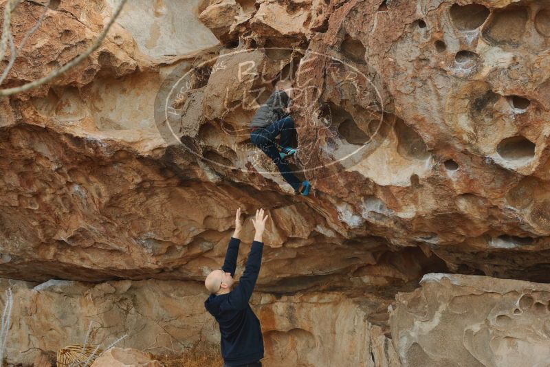 Bouldering in Hueco Tanks on 12/23/2019 with Blue Lizard Climbing and Yoga

Filename: SRM_20191223_1046190.jpg
Aperture: f/4.5
Shutter Speed: 1/500
Body: Canon EOS-1D Mark II
Lens: Canon EF 50mm f/1.8 II