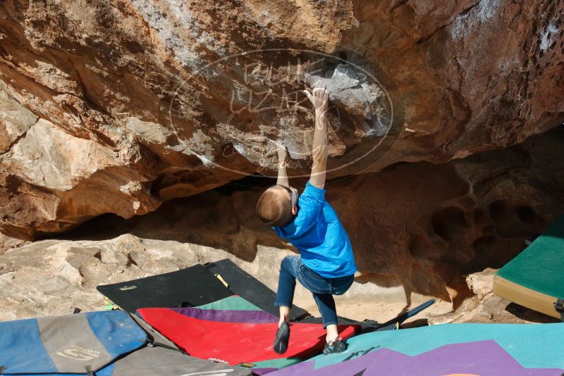 Bouldering in Hueco Tanks on 12/23/2019 with Blue Lizard Climbing and Yoga

Filename: SRM_20191223_1138440.jpg
Aperture: f/8.0
Shutter Speed: 1/250
Body: Canon EOS-1D Mark II
Lens: Canon EF 16-35mm f/2.8 L