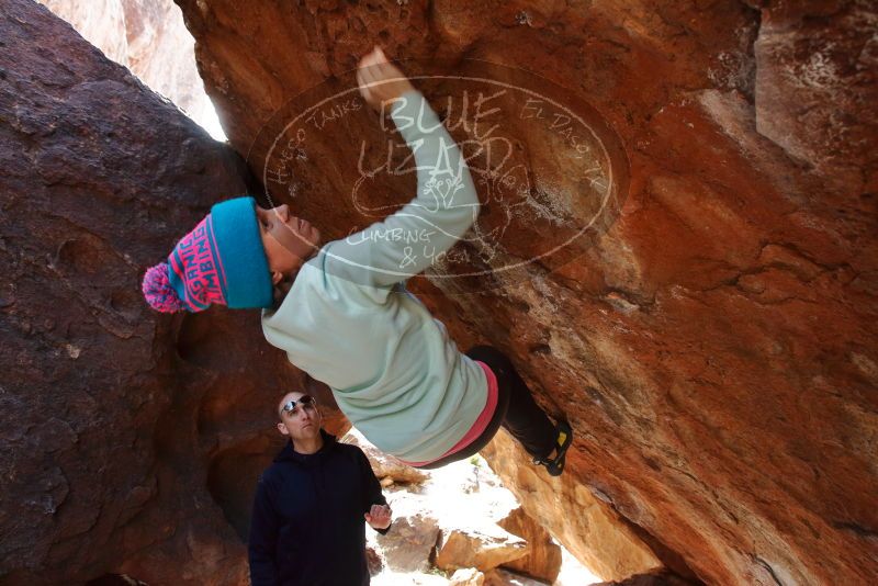 Bouldering in Hueco Tanks on 12/23/2019 with Blue Lizard Climbing and Yoga
Filename: SRM_20191223_1255000.jpg
Aperture: f/5.6
Shutter Speed: 1/250
Body: Canon EOS-1D Mark II
Lens: Canon EF 16-35mm f/2.8 L