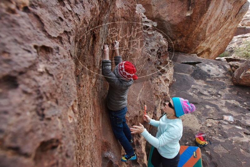 Bouldering in Hueco Tanks on 12/23/2019 with Blue Lizard Climbing and Yoga

Filename: SRM_20191223_1423130.jpg
Aperture: f/5.6
Shutter Speed: 1/250
Body: Canon EOS-1D Mark II
Lens: Canon EF 16-35mm f/2.8 L