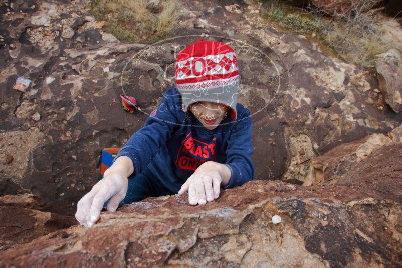 Bouldering in Hueco Tanks on 12/23/2019 with Blue Lizard Climbing and Yoga
Filename: SRM_20191223_1425461.jpg
Aperture: f/7.1
Shutter Speed: 1/250
Body: Canon EOS-1D Mark II
Lens: Canon EF 16-35mm f/2.8 L