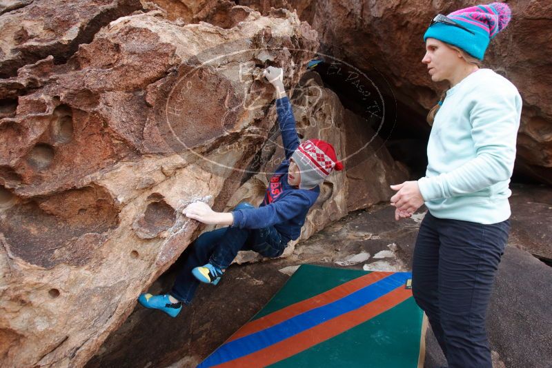 Bouldering in Hueco Tanks on 12/23/2019 with Blue Lizard Climbing and Yoga

Filename: SRM_20191223_1430540.jpg
Aperture: f/5.0
Shutter Speed: 1/250
Body: Canon EOS-1D Mark II
Lens: Canon EF 16-35mm f/2.8 L