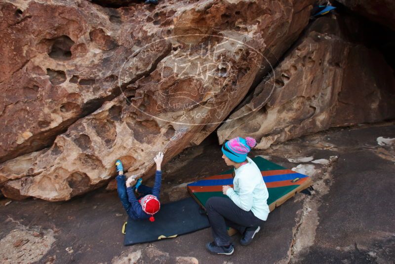 Bouldering in Hueco Tanks on 12/23/2019 with Blue Lizard Climbing and Yoga

Filename: SRM_20191223_1433370.jpg
Aperture: f/5.6
Shutter Speed: 1/250
Body: Canon EOS-1D Mark II
Lens: Canon EF 16-35mm f/2.8 L