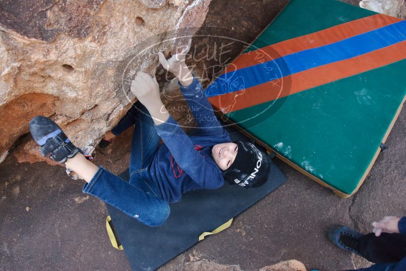 Bouldering in Hueco Tanks on 12/23/2019 with Blue Lizard Climbing and Yoga

Filename: SRM_20191223_1436510.jpg
Aperture: f/4.5
Shutter Speed: 1/250
Body: Canon EOS-1D Mark II
Lens: Canon EF 16-35mm f/2.8 L