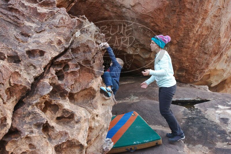 Bouldering in Hueco Tanks on 12/23/2019 with Blue Lizard Climbing and Yoga
Filename: SRM_20191223_1439160.jpg
Aperture: f/5.0
Shutter Speed: 1/250
Body: Canon EOS-1D Mark II
Lens: Canon EF 16-35mm f/2.8 L