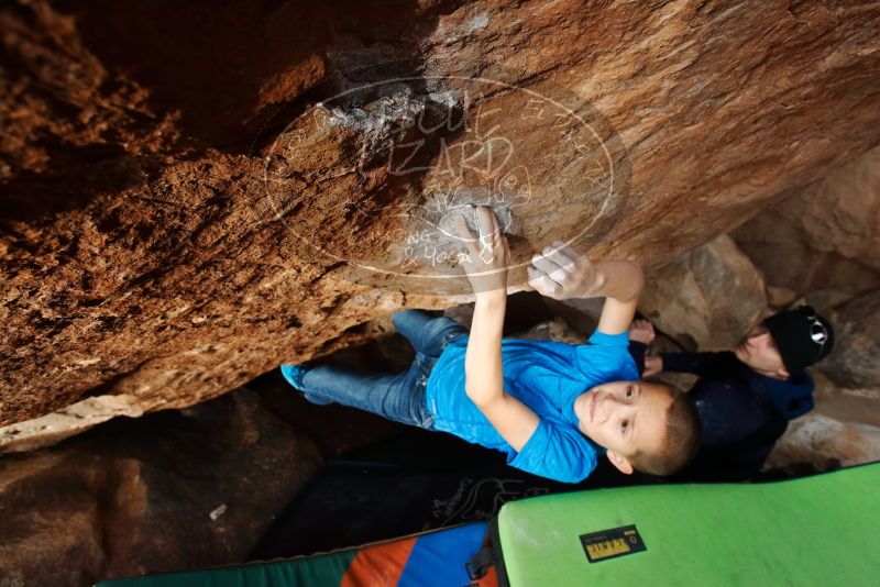 Bouldering in Hueco Tanks on 12/23/2019 with Blue Lizard Climbing and Yoga
Filename: SRM_20191223_1522160.jpg
Aperture: f/5.0
Shutter Speed: 1/250
Body: Canon EOS-1D Mark II
Lens: Canon EF 16-35mm f/2.8 L