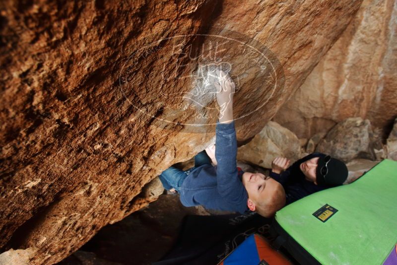 Bouldering in Hueco Tanks on 12/23/2019 with Blue Lizard Climbing and Yoga
Filename: SRM_20191223_1524400.jpg
Aperture: f/4.0
Shutter Speed: 1/250
Body: Canon EOS-1D Mark II
Lens: Canon EF 16-35mm f/2.8 L