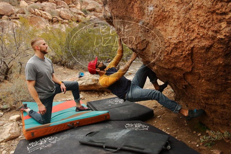 Bouldering in Hueco Tanks on 12/24/2019 with Blue Lizard Climbing and Yoga

Filename: SRM_20191224_1211220.jpg
Aperture: f/6.3
Shutter Speed: 1/320
Body: Canon EOS-1D Mark II
Lens: Canon EF 16-35mm f/2.8 L