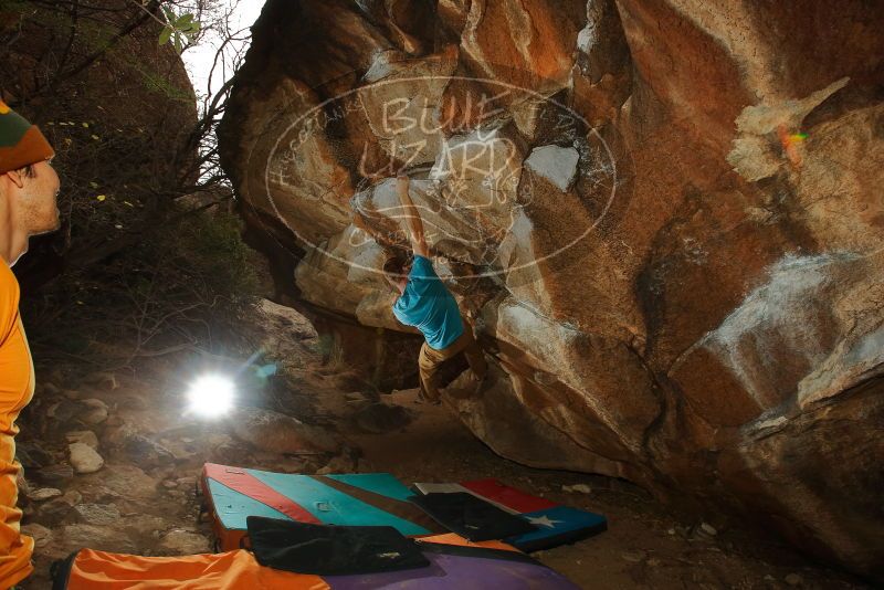 Bouldering in Hueco Tanks on 12/24/2019 with Blue Lizard Climbing and Yoga

Filename: SRM_20191224_1322140.jpg
Aperture: f/8.0
Shutter Speed: 1/250
Body: Canon EOS-1D Mark II
Lens: Canon EF 16-35mm f/2.8 L