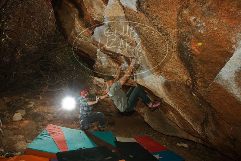 Bouldering in Hueco Tanks on 12/24/2019 with Blue Lizard Climbing and Yoga

Filename: SRM_20191224_1335390.jpg
Aperture: f/8.0
Shutter Speed: 1/250
Body: Canon EOS-1D Mark II
Lens: Canon EF 16-35mm f/2.8 L