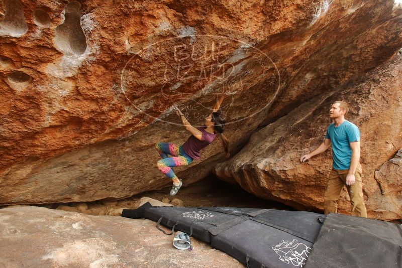 Bouldering in Hueco Tanks on 12/24/2019 with Blue Lizard Climbing and Yoga
Filename: SRM_20191224_1341310.jpg
Aperture: f/5.0
Shutter Speed: 1/250
Body: Canon EOS-1D Mark II
Lens: Canon EF 16-35mm f/2.8 L