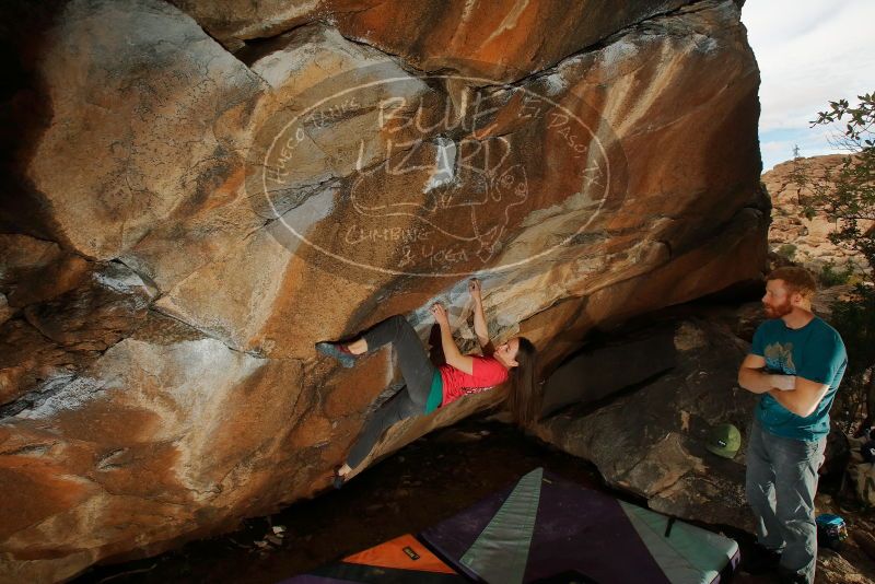 Bouldering in Hueco Tanks on 12/24/2019 with Blue Lizard Climbing and Yoga
Filename: SRM_20191224_1426070.jpg
Aperture: f/8.0
Shutter Speed: 1/250
Body: Canon EOS-1D Mark II
Lens: Canon EF 16-35mm f/2.8 L