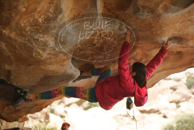 Bouldering in Hueco Tanks on 12/24/2019 with Blue Lizard Climbing and Yoga

Filename: SRM_20191224_1629470.jpg
Aperture: f/2.0
Shutter Speed: 1/250
Body: Canon EOS-1D Mark II
Lens: Canon EF 50mm f/1.8 II