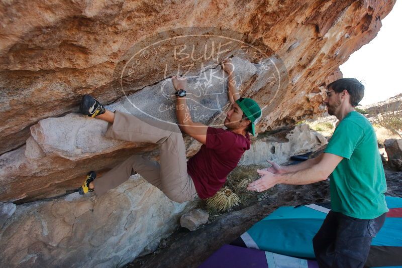 Bouldering in Hueco Tanks on 12/26/2019 with Blue Lizard Climbing and Yoga

Filename: SRM_20191226_1125160.jpg
Aperture: f/6.3
Shutter Speed: 1/250
Body: Canon EOS-1D Mark II
Lens: Canon EF 16-35mm f/2.8 L