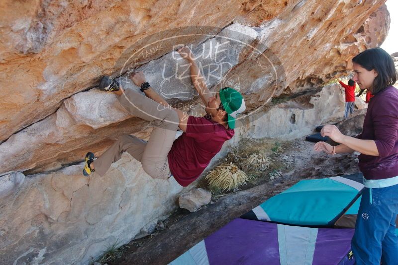 Bouldering in Hueco Tanks on 12/26/2019 with Blue Lizard Climbing and Yoga

Filename: SRM_20191226_1139460.jpg
Aperture: f/5.0
Shutter Speed: 1/320
Body: Canon EOS-1D Mark II
Lens: Canon EF 16-35mm f/2.8 L