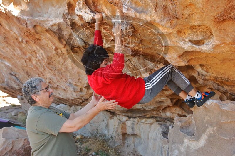 Bouldering in Hueco Tanks on 12/26/2019 with Blue Lizard Climbing and Yoga
Filename: SRM_20191226_1143130.jpg
Aperture: f/5.0
Shutter Speed: 1/320
Body: Canon EOS-1D Mark II
Lens: Canon EF 16-35mm f/2.8 L
