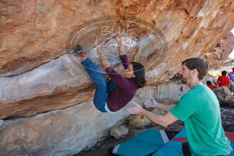 Bouldering in Hueco Tanks on 12/26/2019 with Blue Lizard Climbing and Yoga
Filename: SRM_20191226_1151420.jpg
Aperture: f/4.5
Shutter Speed: 1/320
Body: Canon EOS-1D Mark II
Lens: Canon EF 16-35mm f/2.8 L