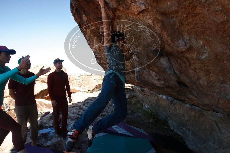 Bouldering in Hueco Tanks on 12/26/2019 with Blue Lizard Climbing and Yoga

Filename: SRM_20191226_1213001.jpg
Aperture: f/8.0
Shutter Speed: 1/320
Body: Canon EOS-1D Mark II
Lens: Canon EF 16-35mm f/2.8 L
