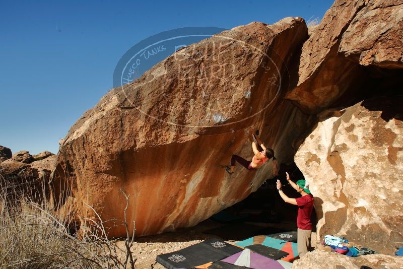 Bouldering in Hueco Tanks on 12/26/2019 with Blue Lizard Climbing and Yoga

Filename: SRM_20191226_1307400.jpg
Aperture: f/8.0
Shutter Speed: 1/250
Body: Canon EOS-1D Mark II
Lens: Canon EF 16-35mm f/2.8 L