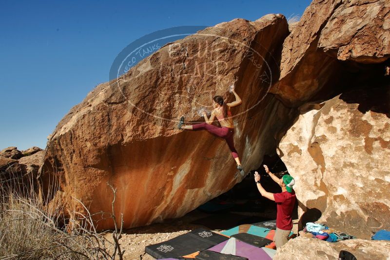 Bouldering in Hueco Tanks on 12/26/2019 with Blue Lizard Climbing and Yoga

Filename: SRM_20191226_1307570.jpg
Aperture: f/8.0
Shutter Speed: 1/250
Body: Canon EOS-1D Mark II
Lens: Canon EF 16-35mm f/2.8 L