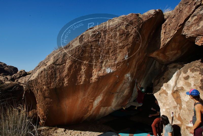 Bouldering in Hueco Tanks on 12/26/2019 with Blue Lizard Climbing and Yoga
Filename: SRM_20191226_1345070.jpg
Aperture: f/9.0
Shutter Speed: 1/250
Body: Canon EOS-1D Mark II
Lens: Canon EF 16-35mm f/2.8 L