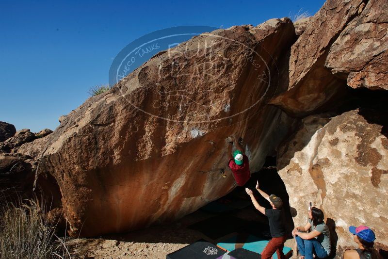 Bouldering in Hueco Tanks on 12/26/2019 with Blue Lizard Climbing and Yoga

Filename: SRM_20191226_1345380.jpg
Aperture: f/9.0
Shutter Speed: 1/250
Body: Canon EOS-1D Mark II
Lens: Canon EF 16-35mm f/2.8 L