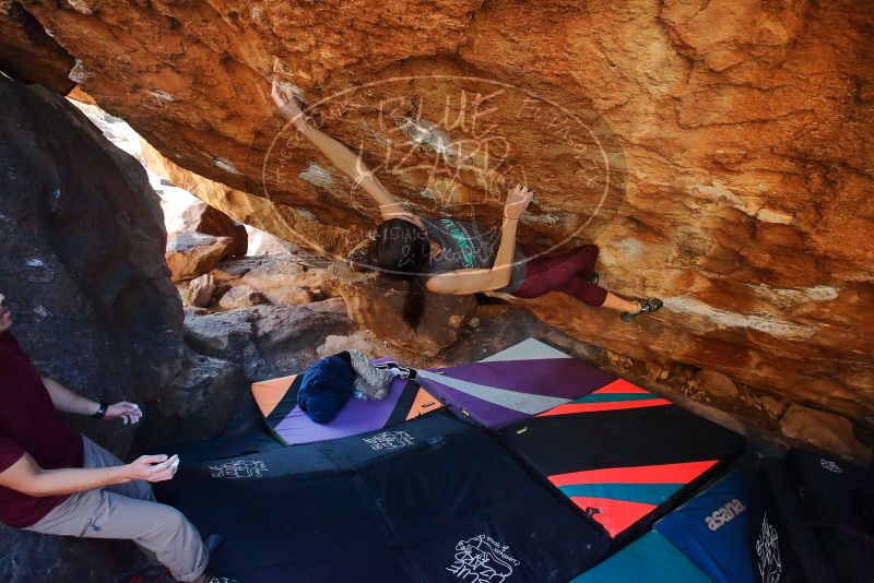 Bouldering in Hueco Tanks on 12/26/2019 with Blue Lizard Climbing and Yoga

Filename: SRM_20191226_1635270.jpg
Aperture: f/5.0
Shutter Speed: 1/250
Body: Canon EOS-1D Mark II
Lens: Canon EF 16-35mm f/2.8 L