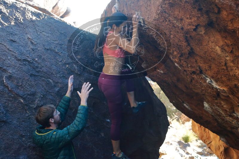 Bouldering in Hueco Tanks on 12/26/2019 with Blue Lizard Climbing and Yoga

Filename: SRM_20191226_1707590.jpg
Aperture: f/4.0
Shutter Speed: 1/320
Body: Canon EOS-1D Mark II
Lens: Canon EF 50mm f/1.8 II