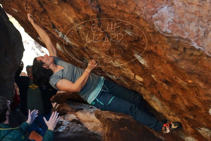 Bouldering in Hueco Tanks on 12/26/2019 with Blue Lizard Climbing and Yoga
Filename: SRM_20191226_1710180.jpg
Aperture: f/4.0
Shutter Speed: 1/320
Body: Canon EOS-1D Mark II
Lens: Canon EF 50mm f/1.8 II