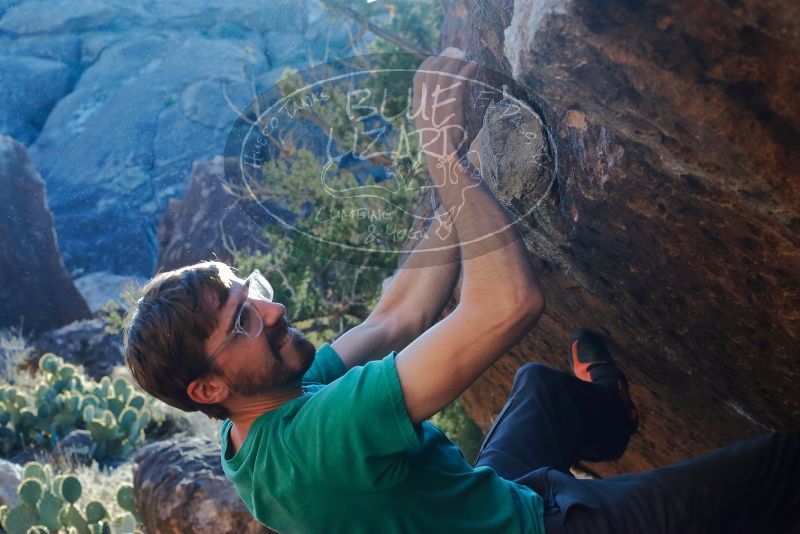 Bouldering in Hueco Tanks on 12/26/2019 with Blue Lizard Climbing and Yoga

Filename: SRM_20191226_1725520.jpg
Aperture: f/7.1
Shutter Speed: 1/320
Body: Canon EOS-1D Mark II
Lens: Canon EF 50mm f/1.8 II