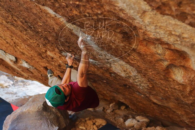 Bouldering in Hueco Tanks on 12/26/2019 with Blue Lizard Climbing and Yoga

Filename: SRM_20191226_1737120.jpg
Aperture: f/3.2
Shutter Speed: 1/320
Body: Canon EOS-1D Mark II
Lens: Canon EF 50mm f/1.8 II